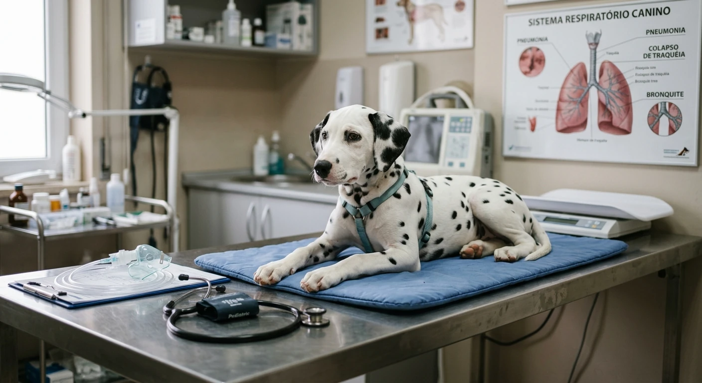 Estrutura para atendimento respiratório de cães e gatos na Agro Curió Clínica Veterinária em São José dos Campos