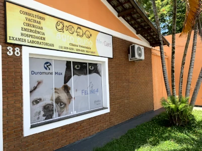 Fachada Externa Clínica Veterinária Agro Curió Jardim América