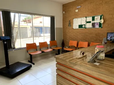 Recepção Acolhedora Clínica Veterinária Agro Curió SJC